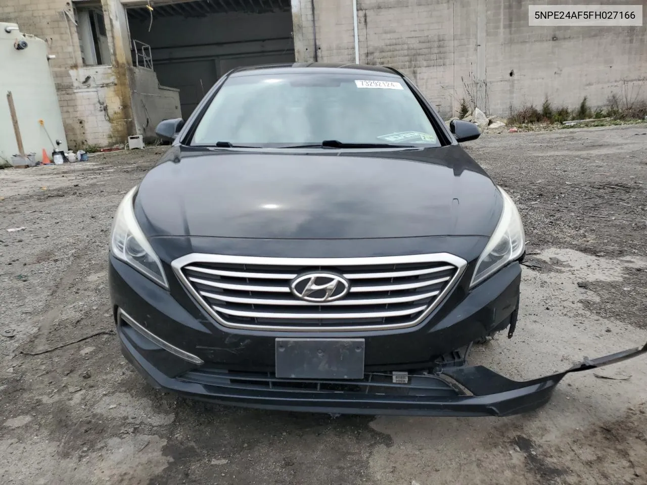 2015 Hyundai Sonata Se VIN: 5NPE24AF5FH027166 Lot: 73292124