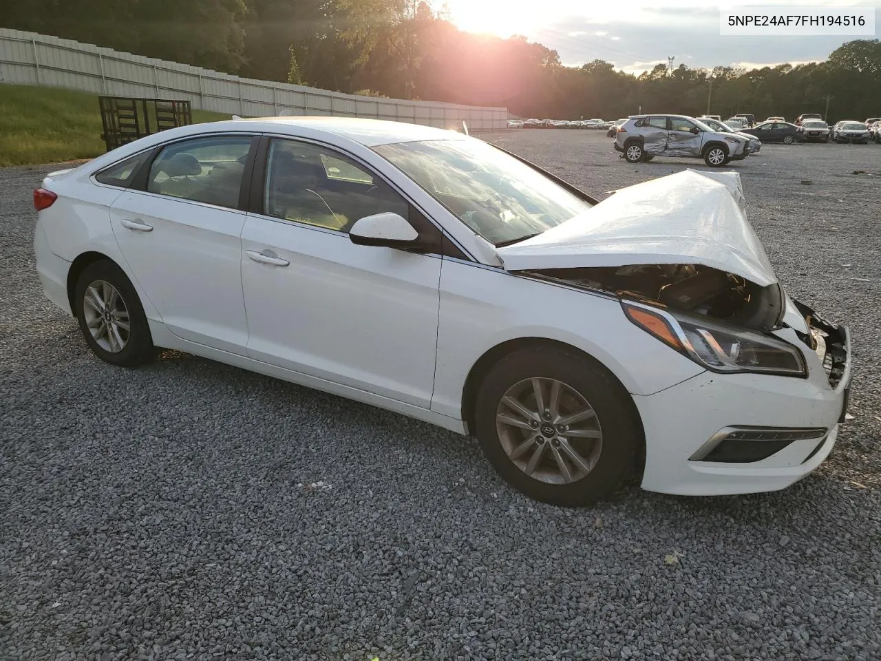 2015 Hyundai Sonata Se VIN: 5NPE24AF7FH194516 Lot: 73331184