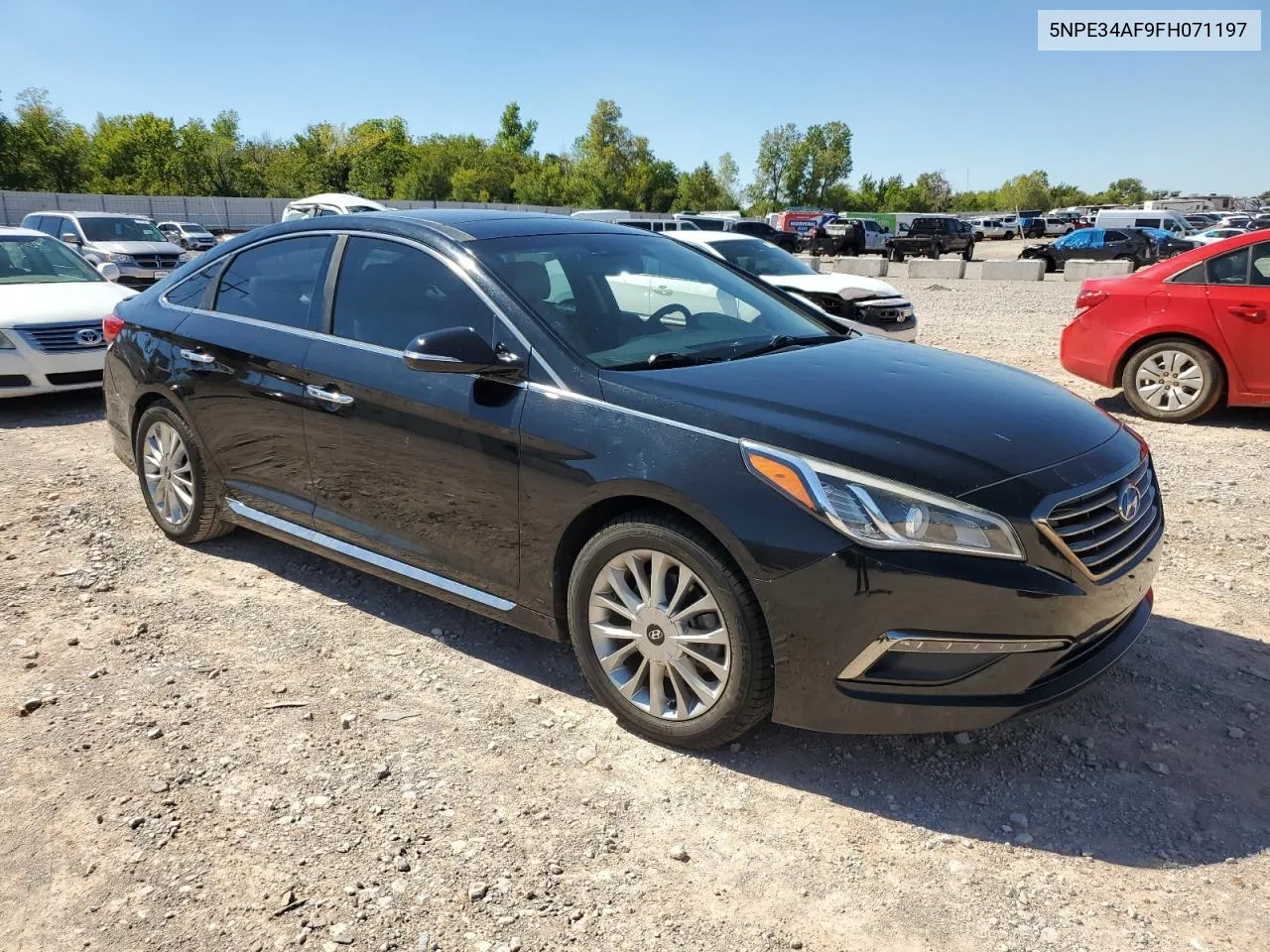 2015 Hyundai Sonata Sport VIN: 5NPE34AF9FH071197 Lot: 73350254