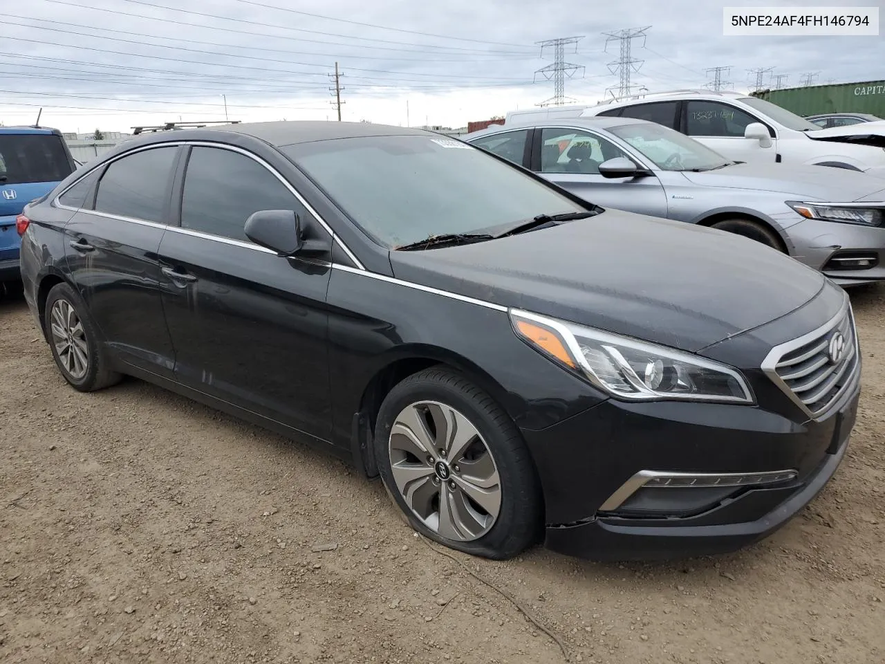 2015 Hyundai Sonata Se VIN: 5NPE24AF4FH146794 Lot: 73388184