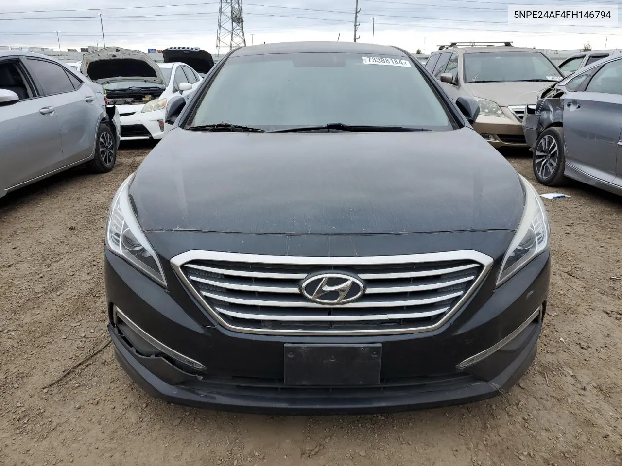 2015 Hyundai Sonata Se VIN: 5NPE24AF4FH146794 Lot: 73388184