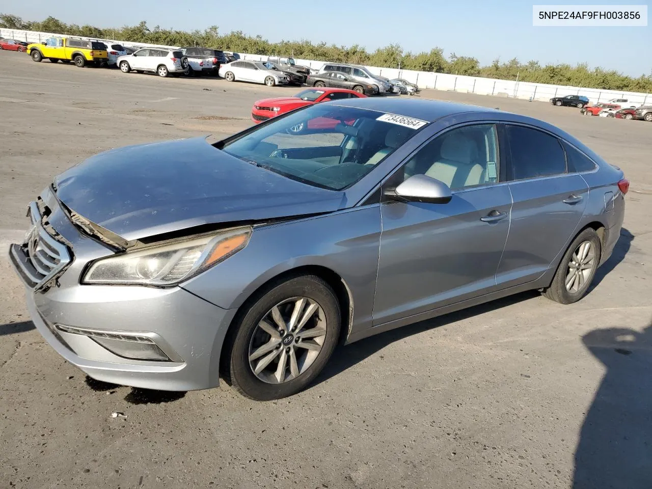 2015 Hyundai Sonata Se VIN: 5NPE24AF9FH003856 Lot: 73436564