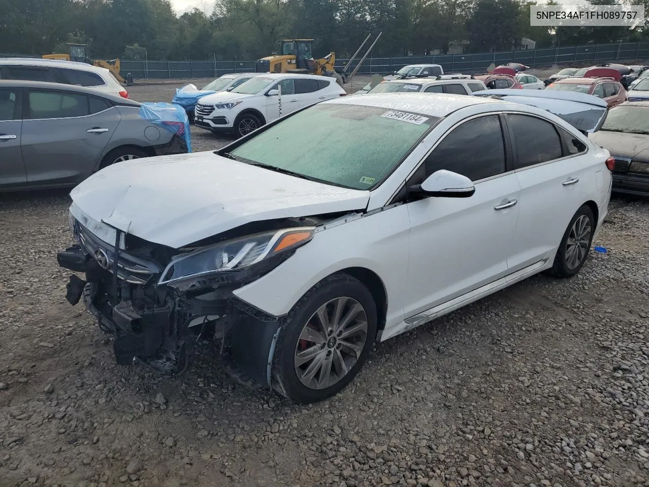 2015 Hyundai Sonata Sport VIN: 5NPE34AF1FH089757 Lot: 73481184