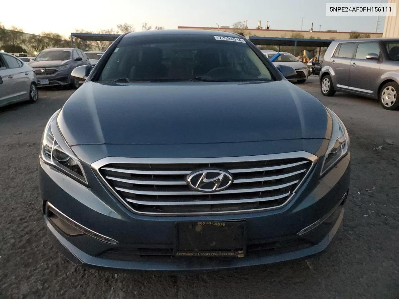 2015 Hyundai Sonata Se VIN: 5NPE24AF0FH156111 Lot: 73593014