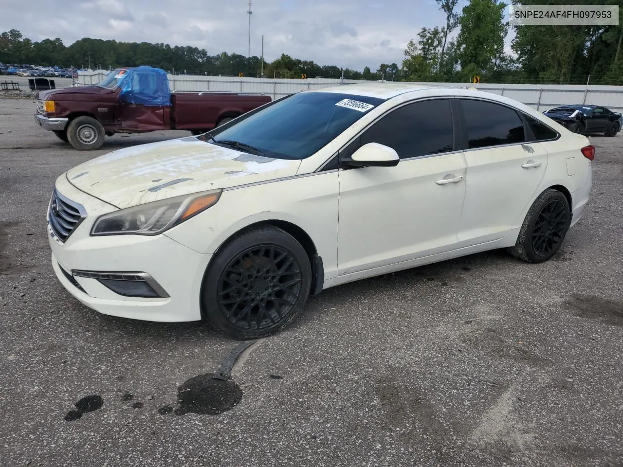 2015 Hyundai Sonata Se VIN: 5NPE24AF4FH097953 Lot: 73596664