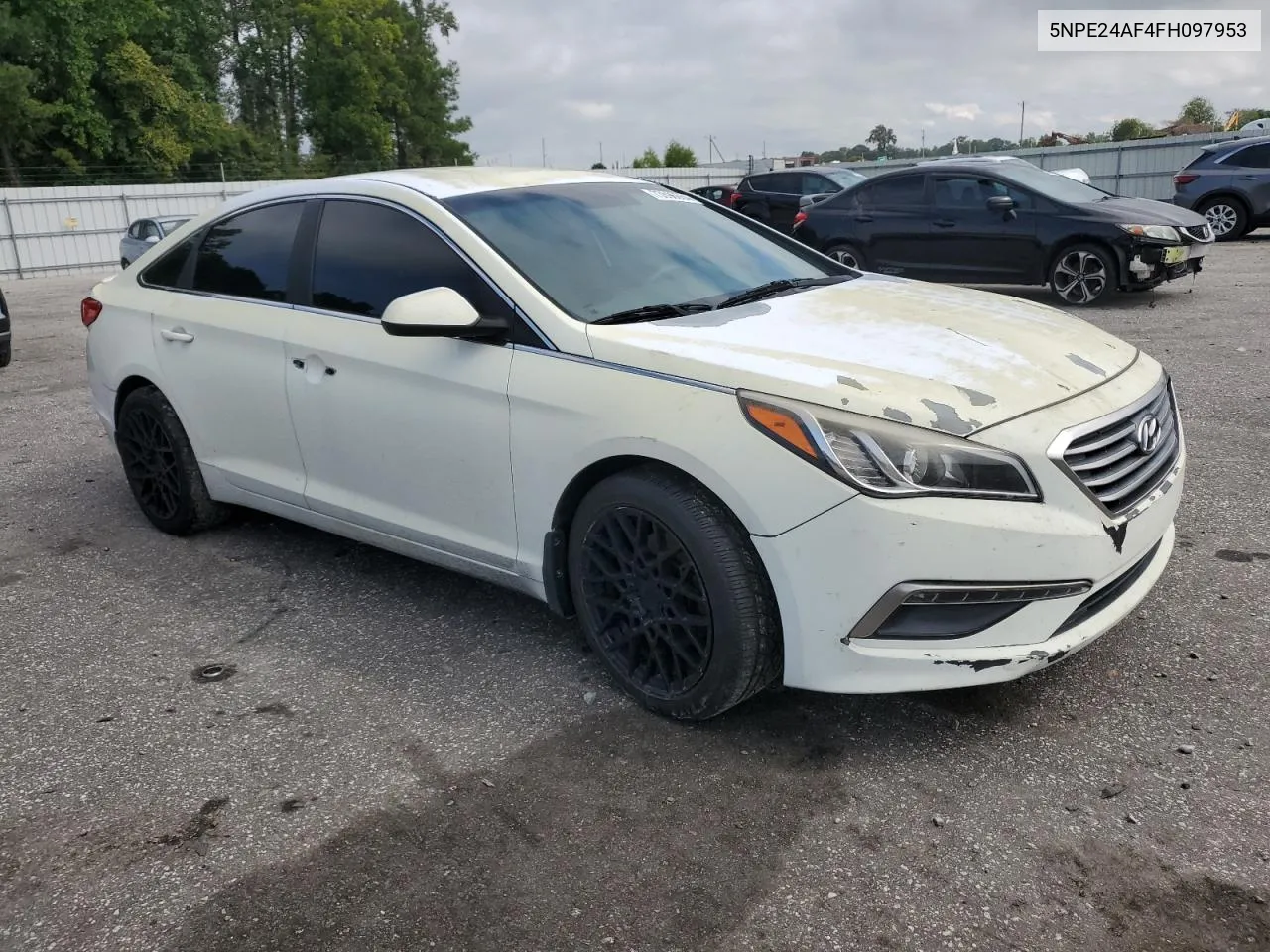 2015 Hyundai Sonata Se VIN: 5NPE24AF4FH097953 Lot: 73596664