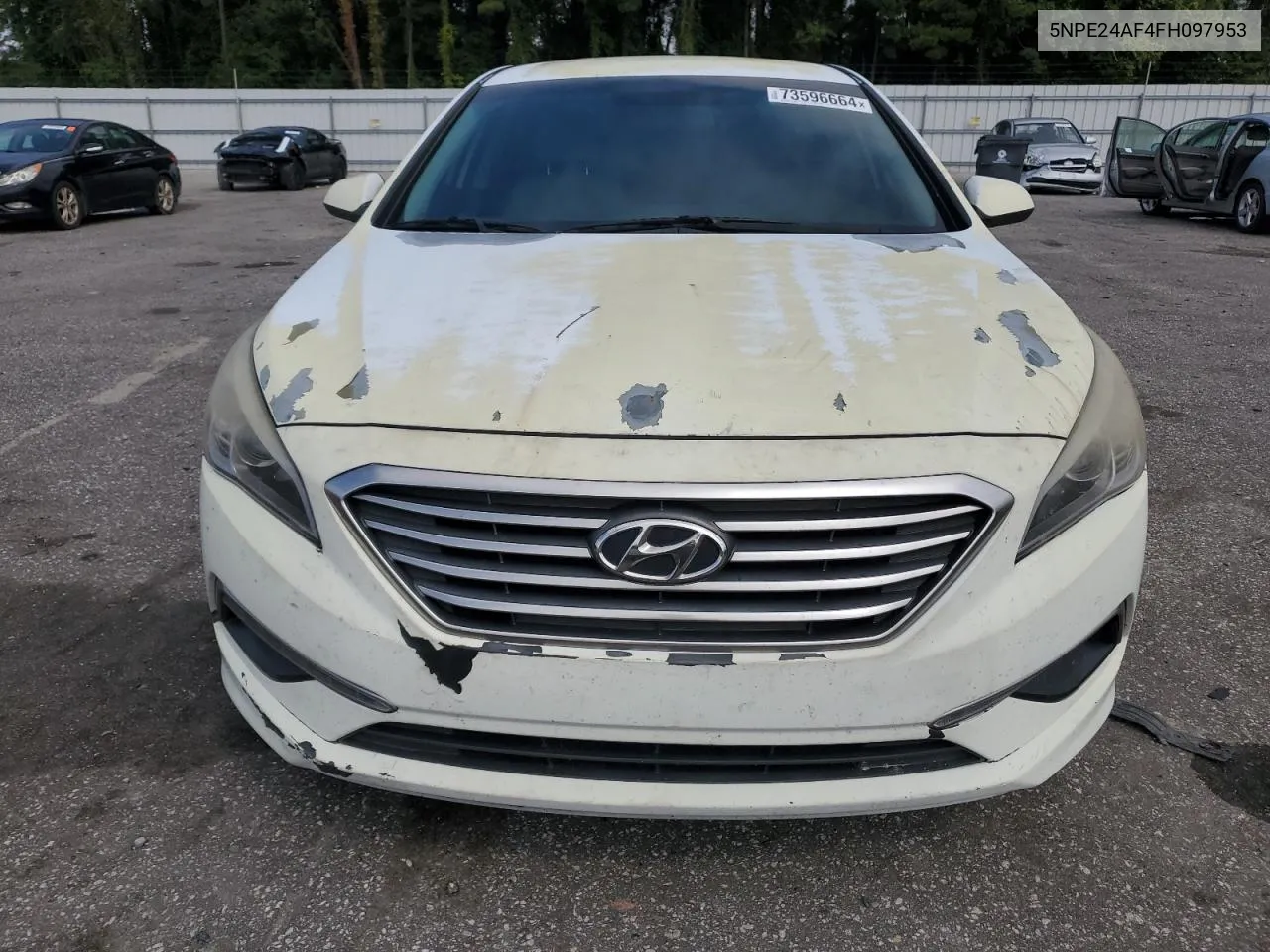 2015 Hyundai Sonata Se VIN: 5NPE24AF4FH097953 Lot: 73596664