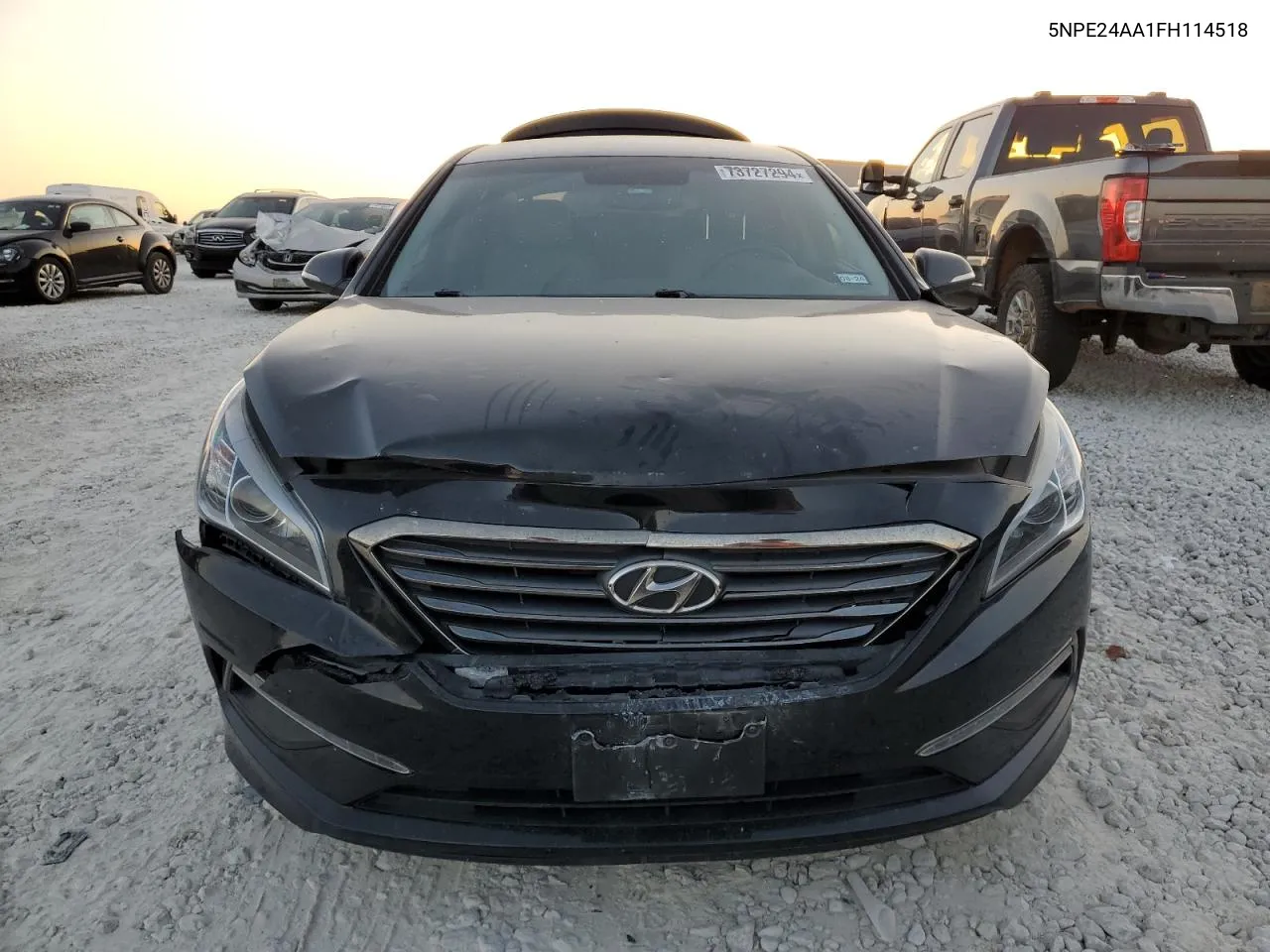 2015 Hyundai Sonata Eco VIN: 5NPE24AA1FH114518 Lot: 73727294