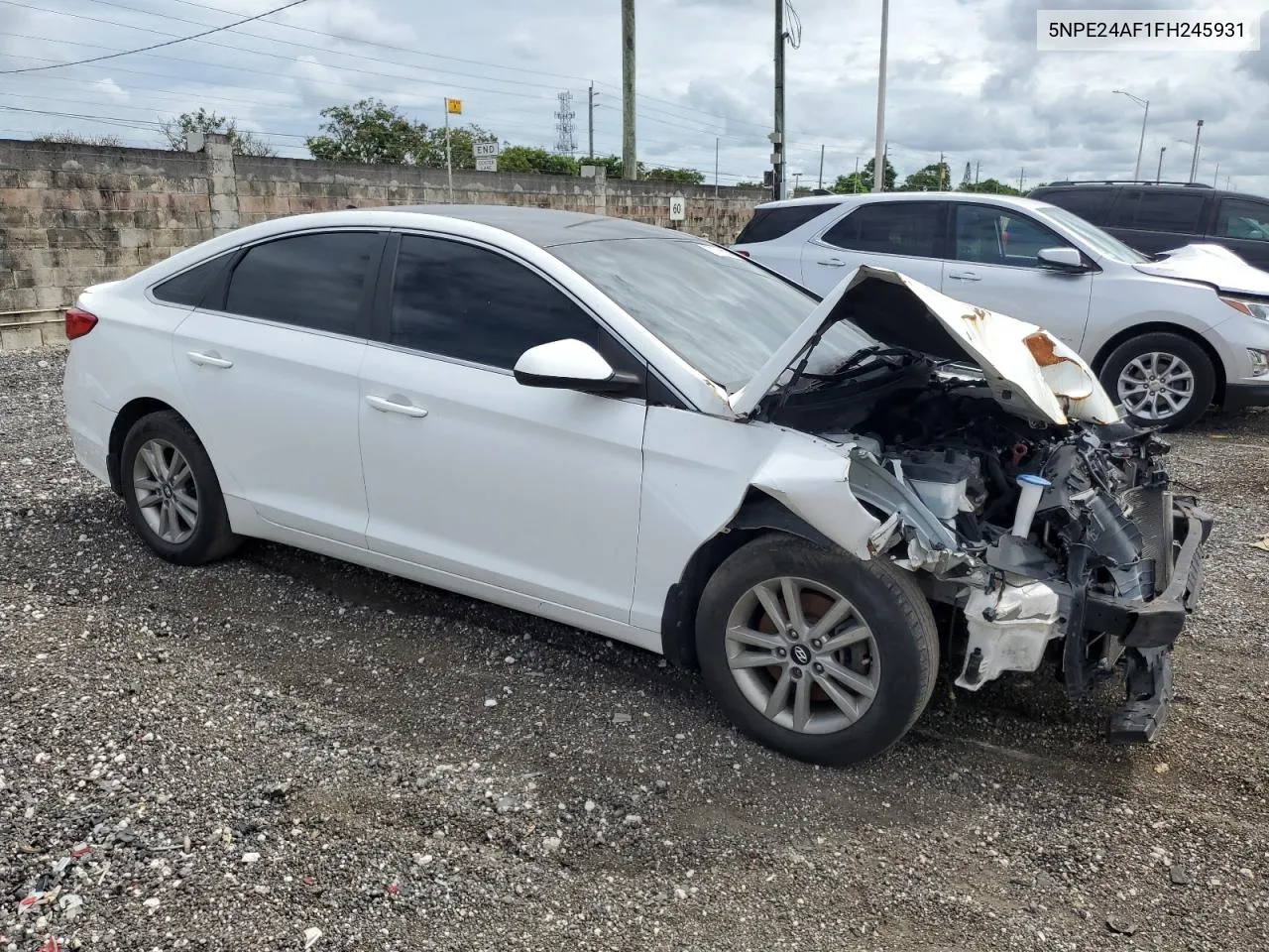 5NPE24AF1FH245931 2015 Hyundai Sonata Se