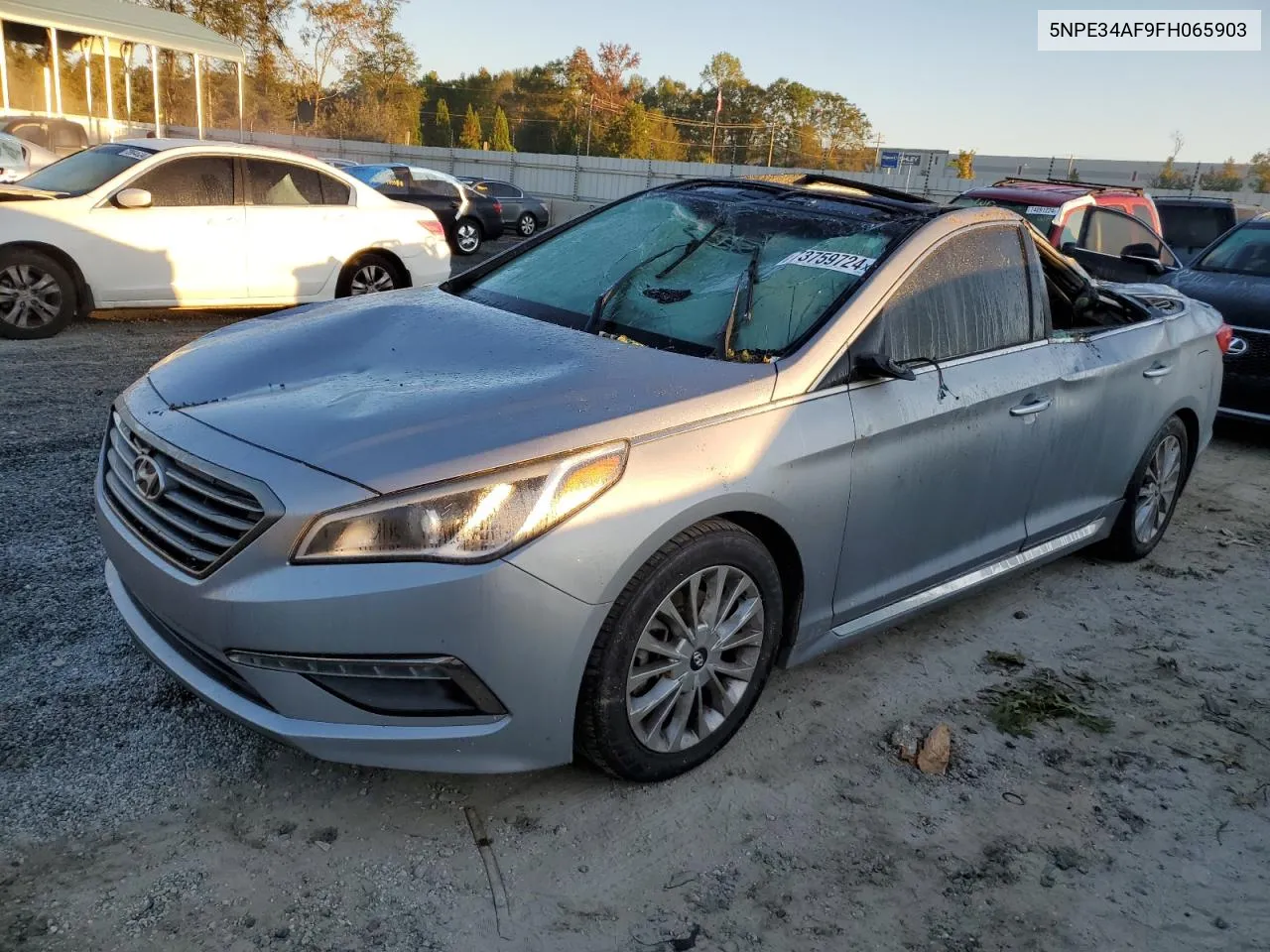 2015 Hyundai Sonata Sport VIN: 5NPE34AF9FH065903 Lot: 73759724