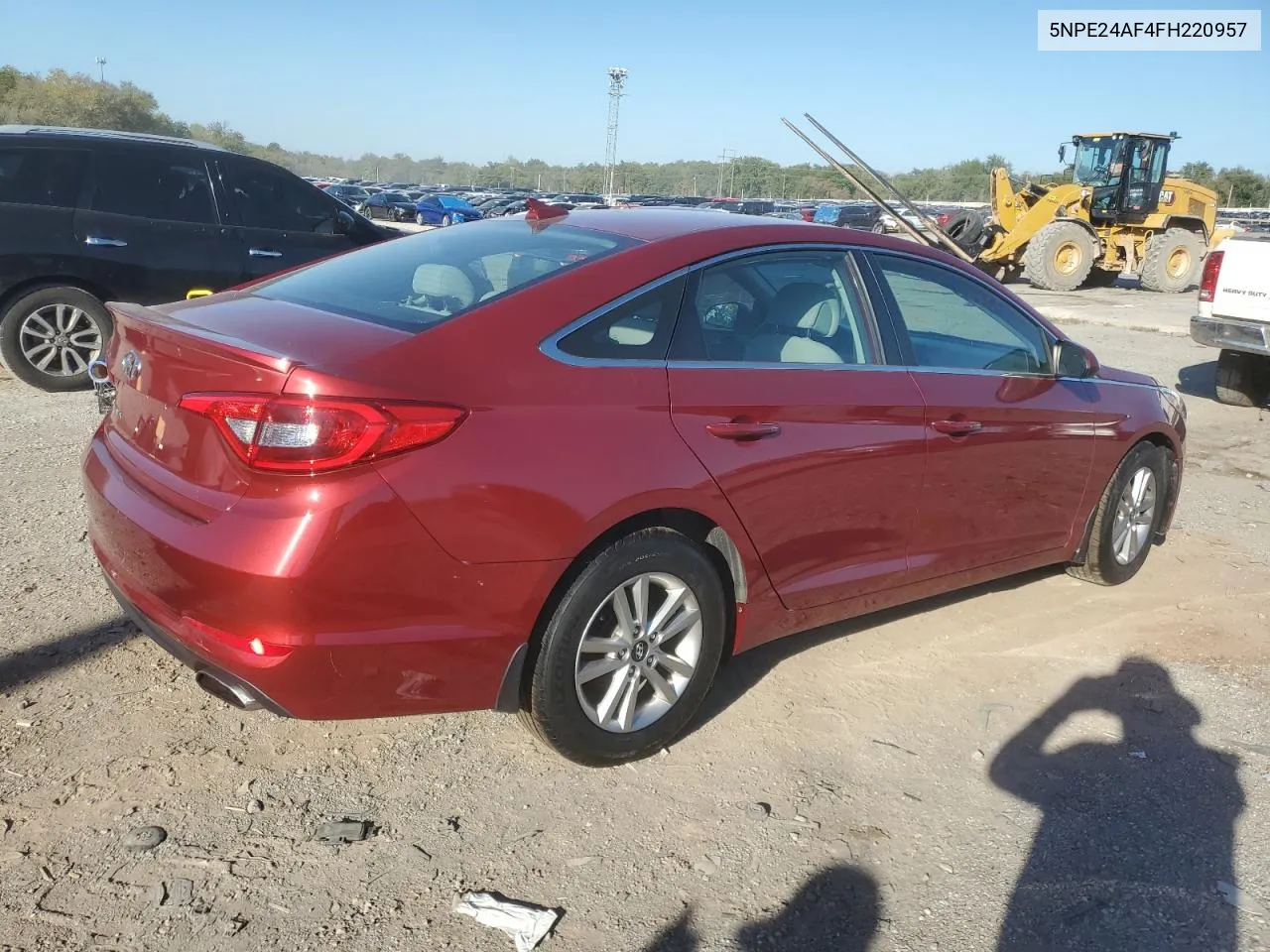 2015 Hyundai Sonata Se VIN: 5NPE24AF4FH220957 Lot: 73911054