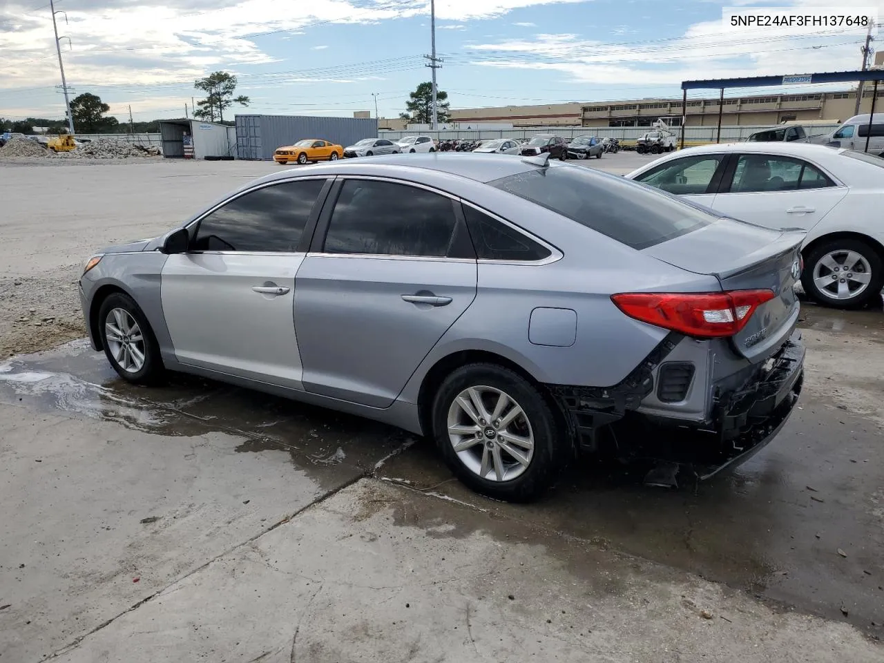 5NPE24AF3FH137648 2015 Hyundai Sonata Se