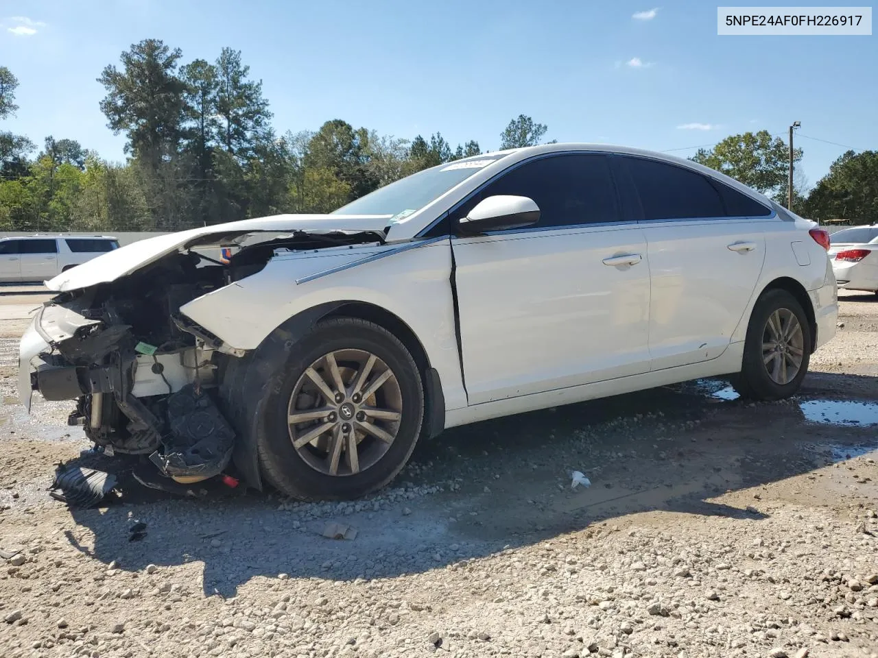 5NPE24AF0FH226917 2015 Hyundai Sonata Se