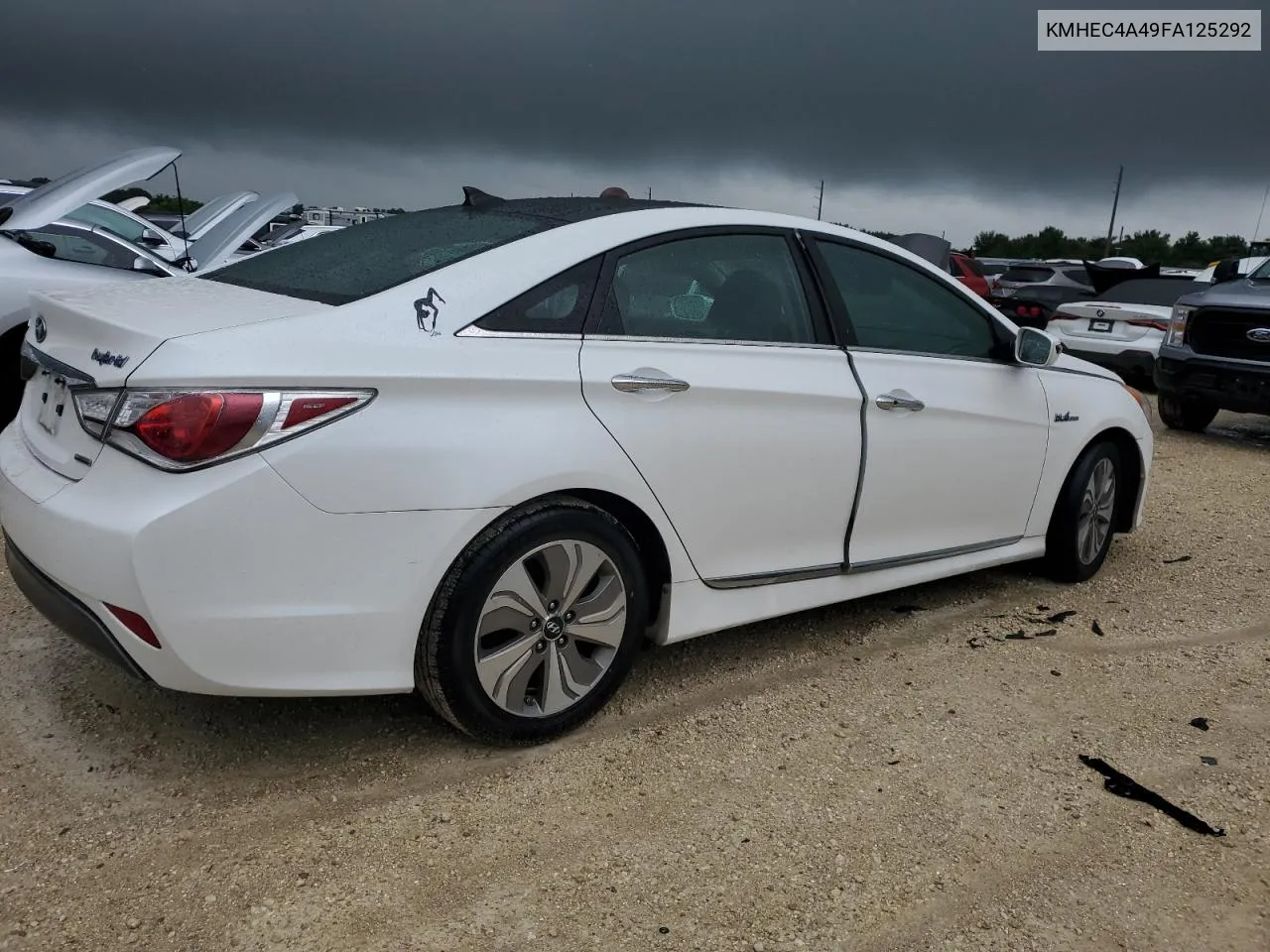 2015 Hyundai Sonata Hybrid VIN: KMHEC4A49FA125292 Lot: 74097584