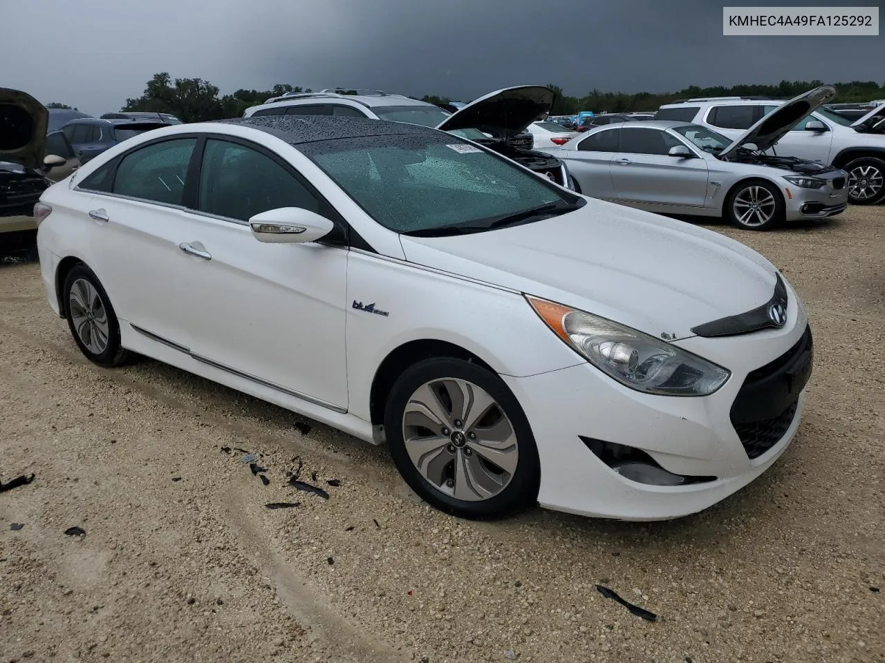 KMHEC4A49FA125292 2015 Hyundai Sonata Hybrid