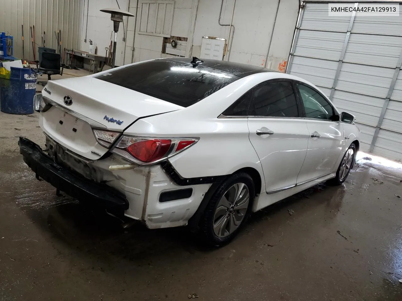 2015 Hyundai Sonata Hybrid VIN: KMHEC4A42FA129913 Lot: 74127794