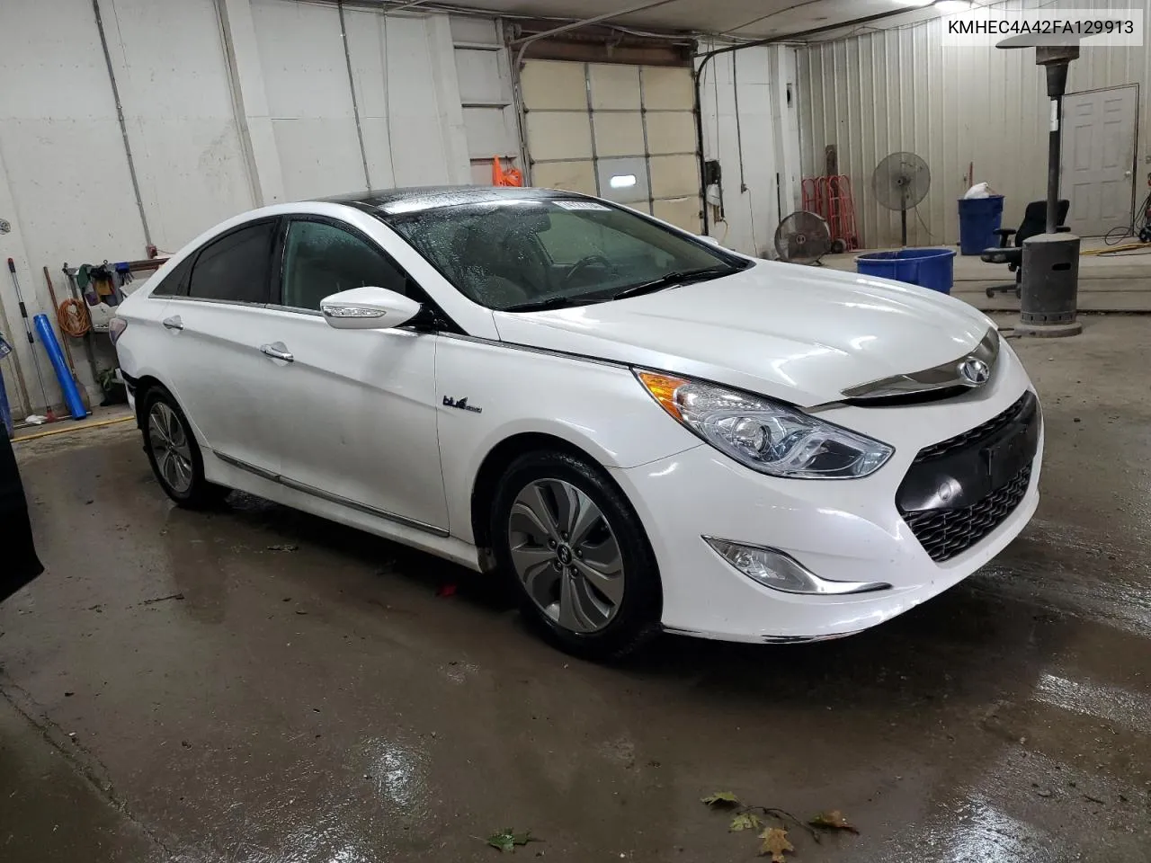 2015 Hyundai Sonata Hybrid VIN: KMHEC4A42FA129913 Lot: 74127794