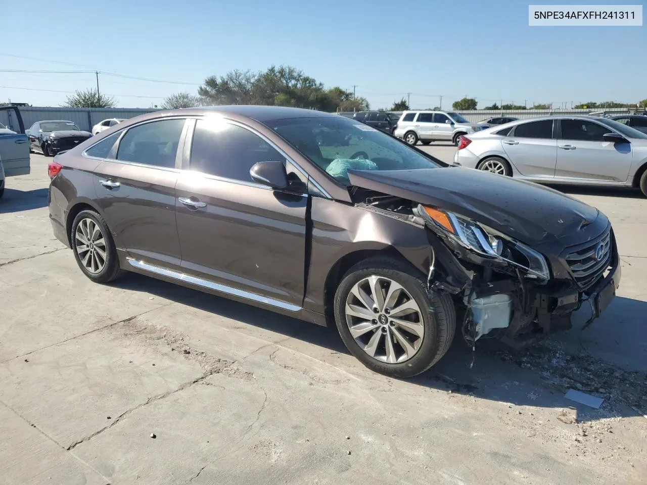 2015 Hyundai Sonata Sport VIN: 5NPE34AFXFH241311 Lot: 74136434