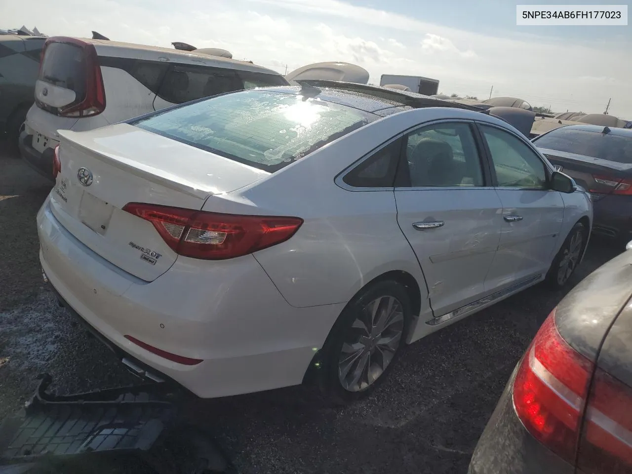 2015 Hyundai Sonata Sport VIN: 5NPE34AB6FH177023 Lot: 74308824