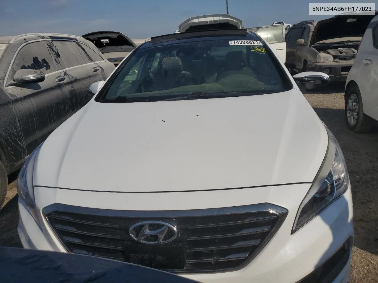 2015 Hyundai Sonata Sport VIN: 5NPE34AB6FH177023 Lot: 74308824