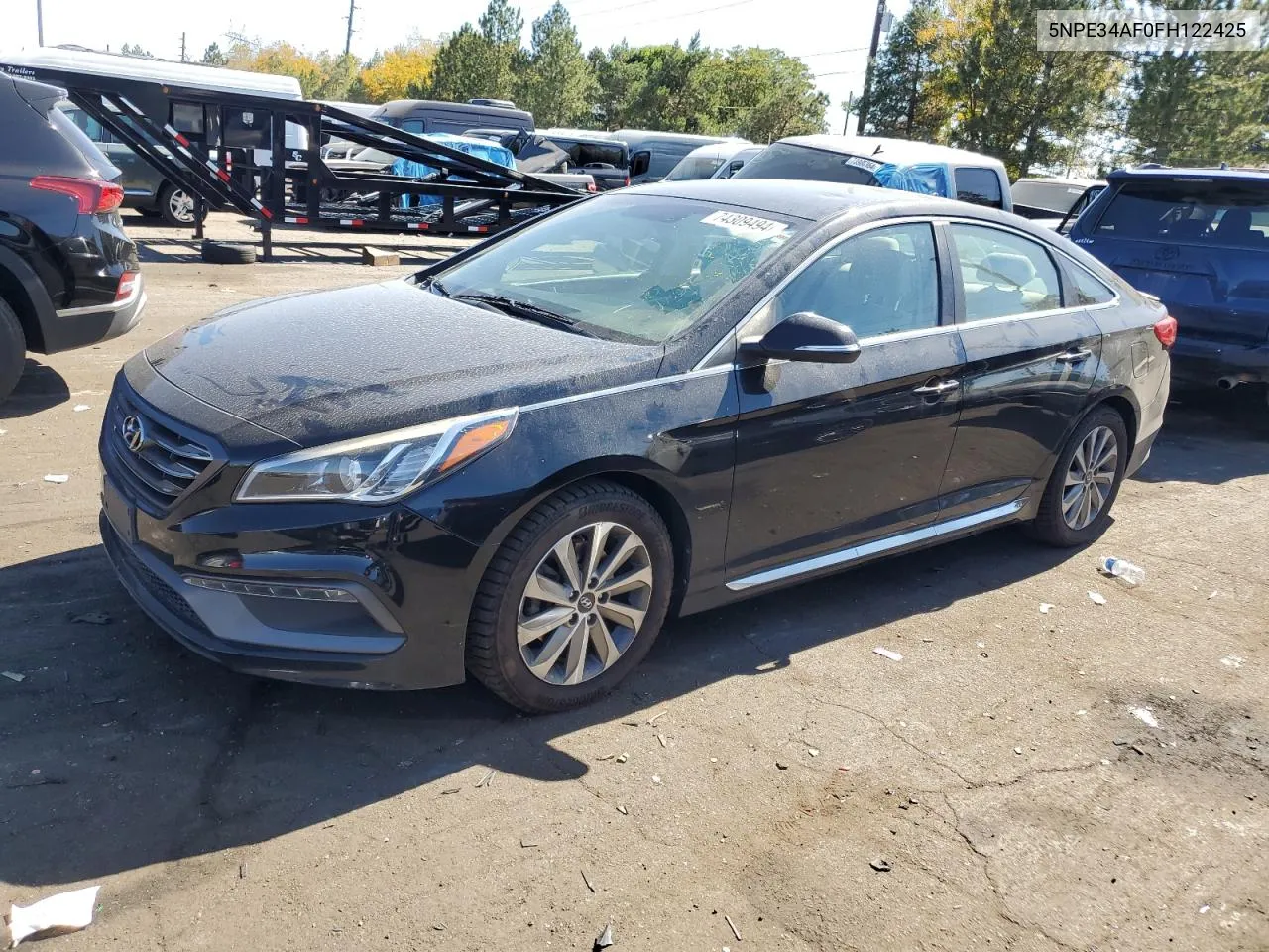 2015 Hyundai Sonata Sport VIN: 5NPE34AF0FH122425 Lot: 74309494