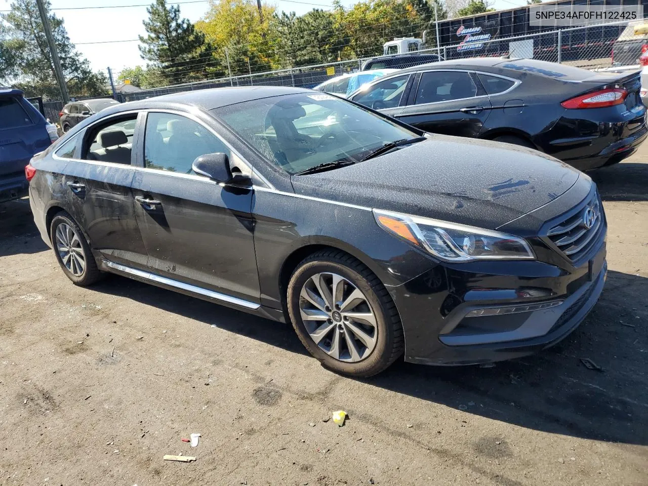 2015 Hyundai Sonata Sport VIN: 5NPE34AF0FH122425 Lot: 74309494