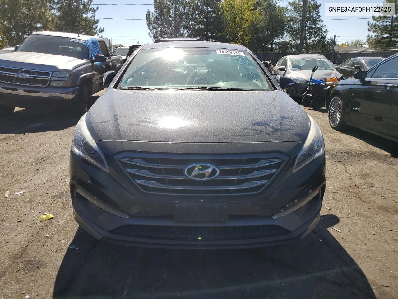 2015 Hyundai Sonata Sport VIN: 5NPE34AF0FH122425 Lot: 74309494