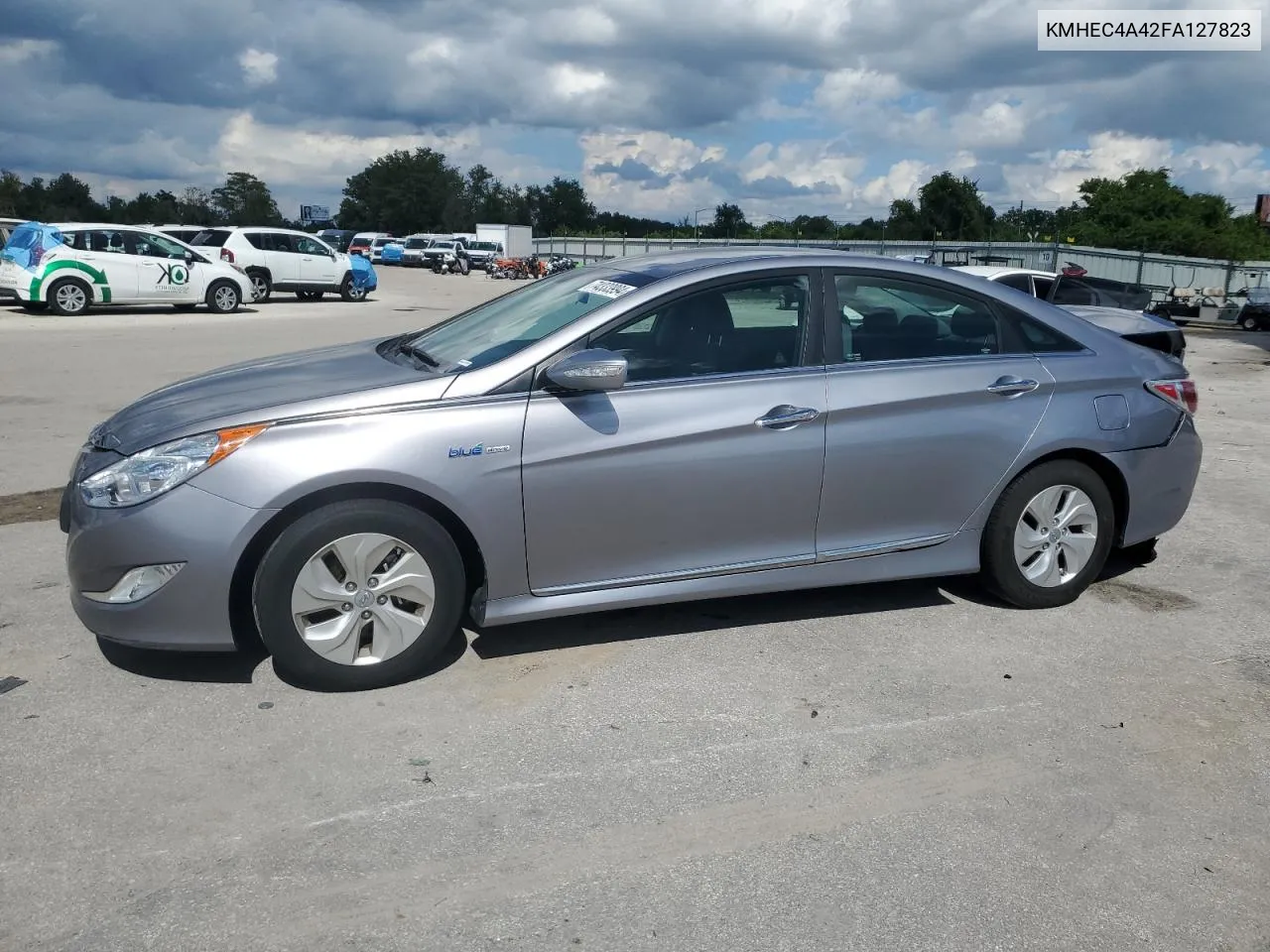 2015 Hyundai Sonata Hybrid VIN: KMHEC4A42FA127823 Lot: 74333994