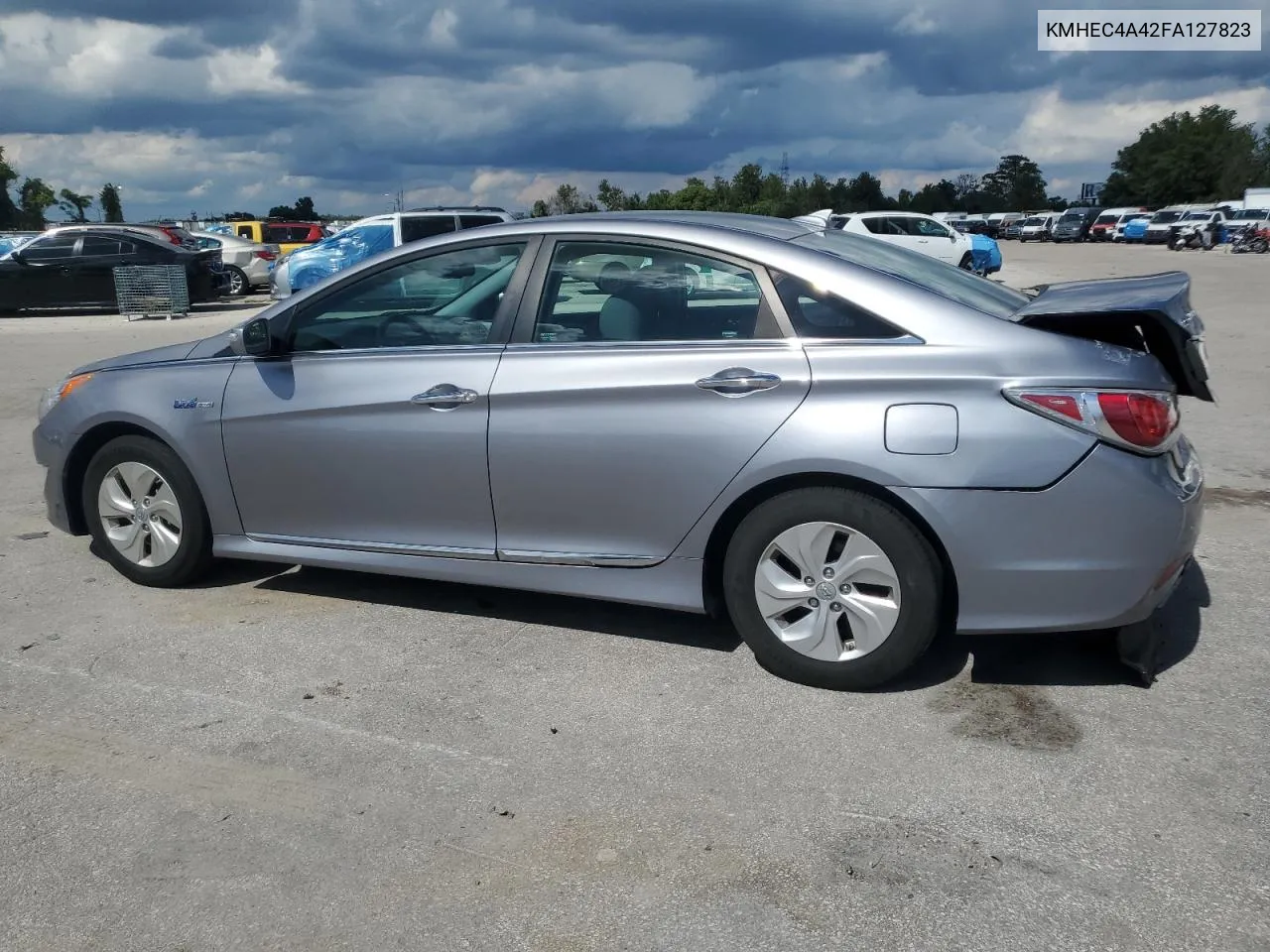 2015 Hyundai Sonata Hybrid VIN: KMHEC4A42FA127823 Lot: 74333994