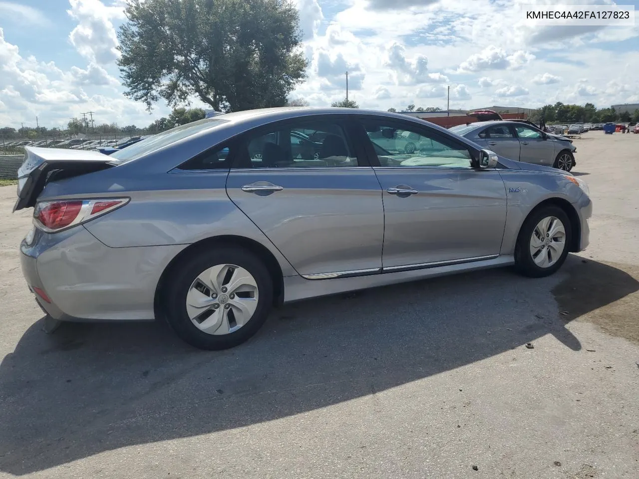 2015 Hyundai Sonata Hybrid VIN: KMHEC4A42FA127823 Lot: 74333994