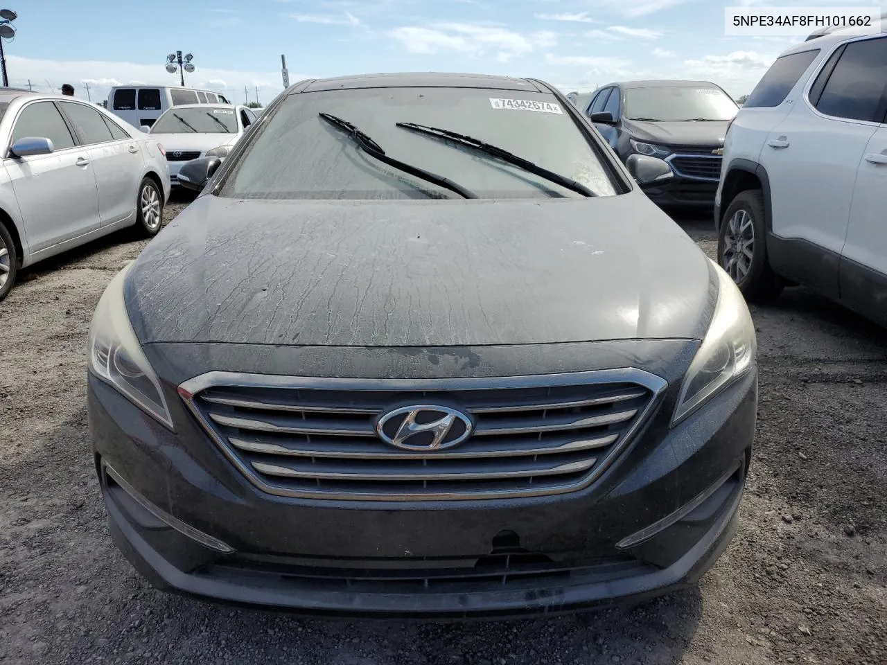 2015 Hyundai Sonata Sport VIN: 5NPE34AF8FH101662 Lot: 74342674