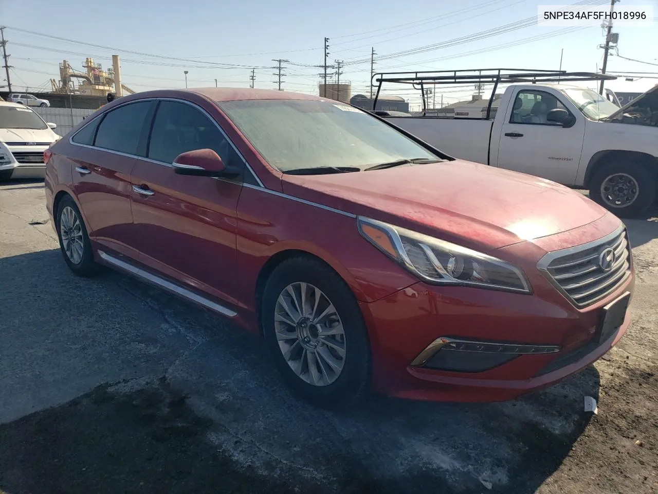 2015 Hyundai Sonata Sport VIN: 5NPE34AF5FH018996 Lot: 74501414