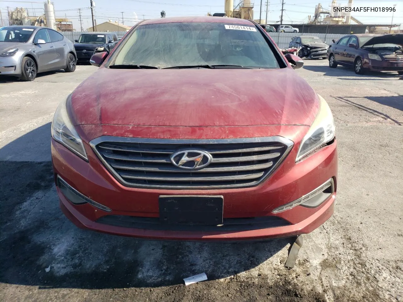 2015 Hyundai Sonata Sport VIN: 5NPE34AF5FH018996 Lot: 74501414