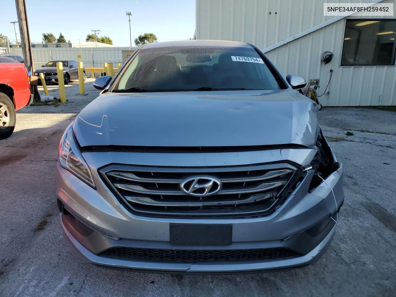 2015 Hyundai Sonata Sport VIN: 5NPE34AF8FH259452 Lot: 74769794