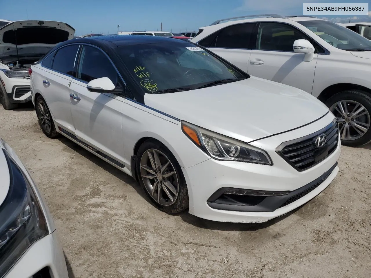 2015 Hyundai Sonata Sport VIN: 5NPE34AB9FH056387 Lot: 74813514