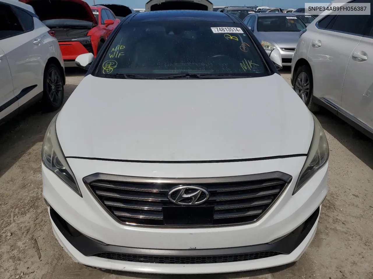 2015 Hyundai Sonata Sport VIN: 5NPE34AB9FH056387 Lot: 74813514