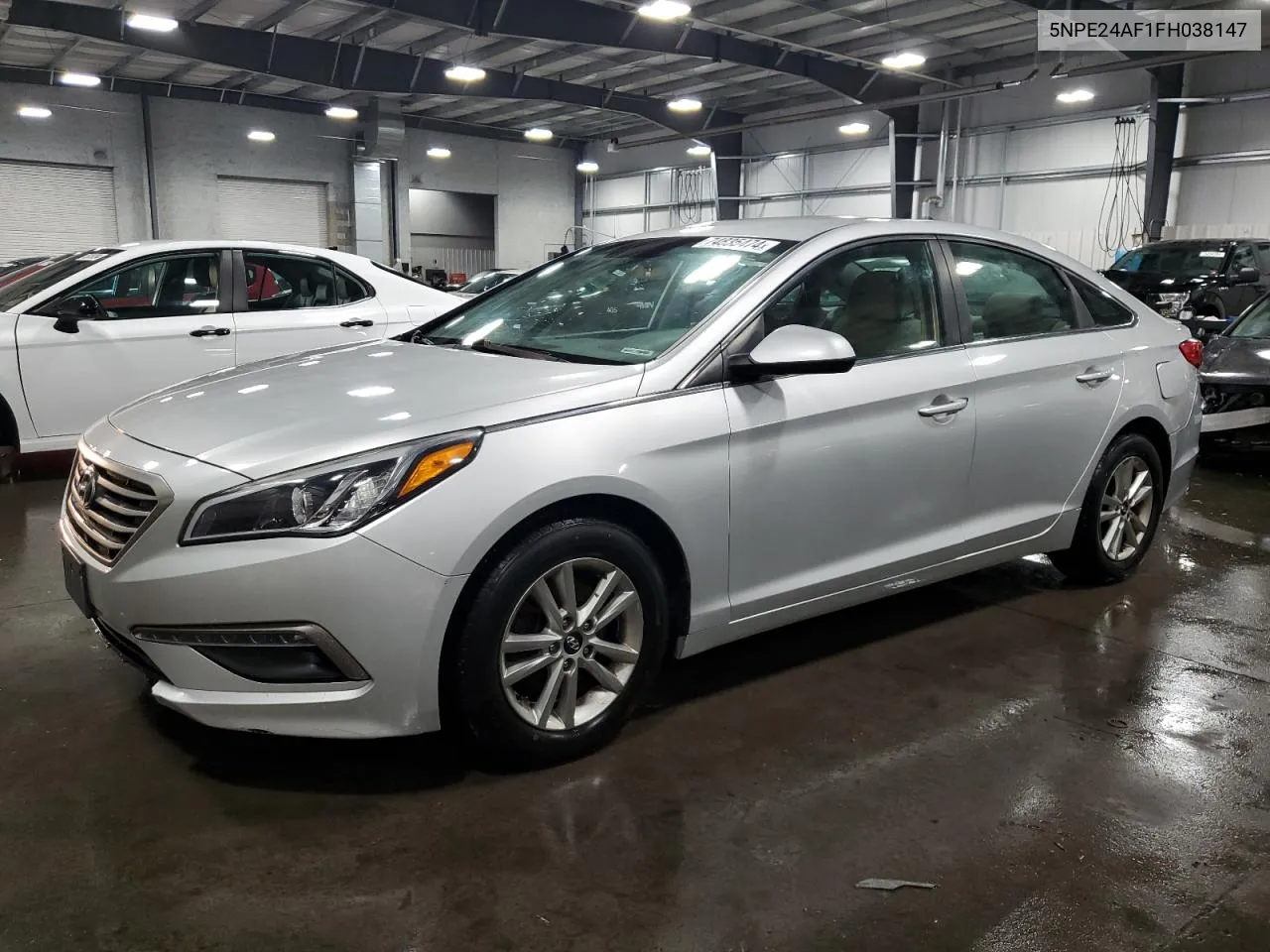 2015 Hyundai Sonata Se VIN: 5NPE24AF1FH038147 Lot: 74835474