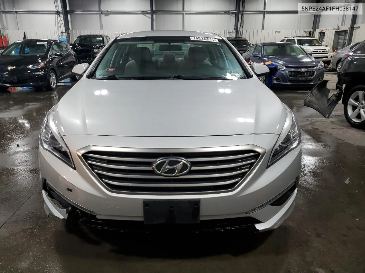 2015 Hyundai Sonata Se VIN: 5NPE24AF1FH038147 Lot: 74835474