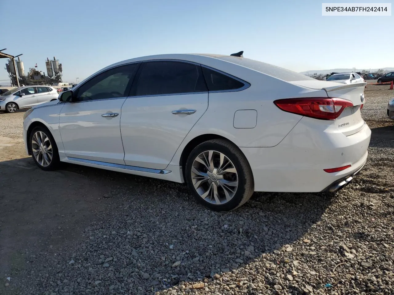 2015 Hyundai Sonata Sport VIN: 5NPE34AB7FH242414 Lot: 74849834