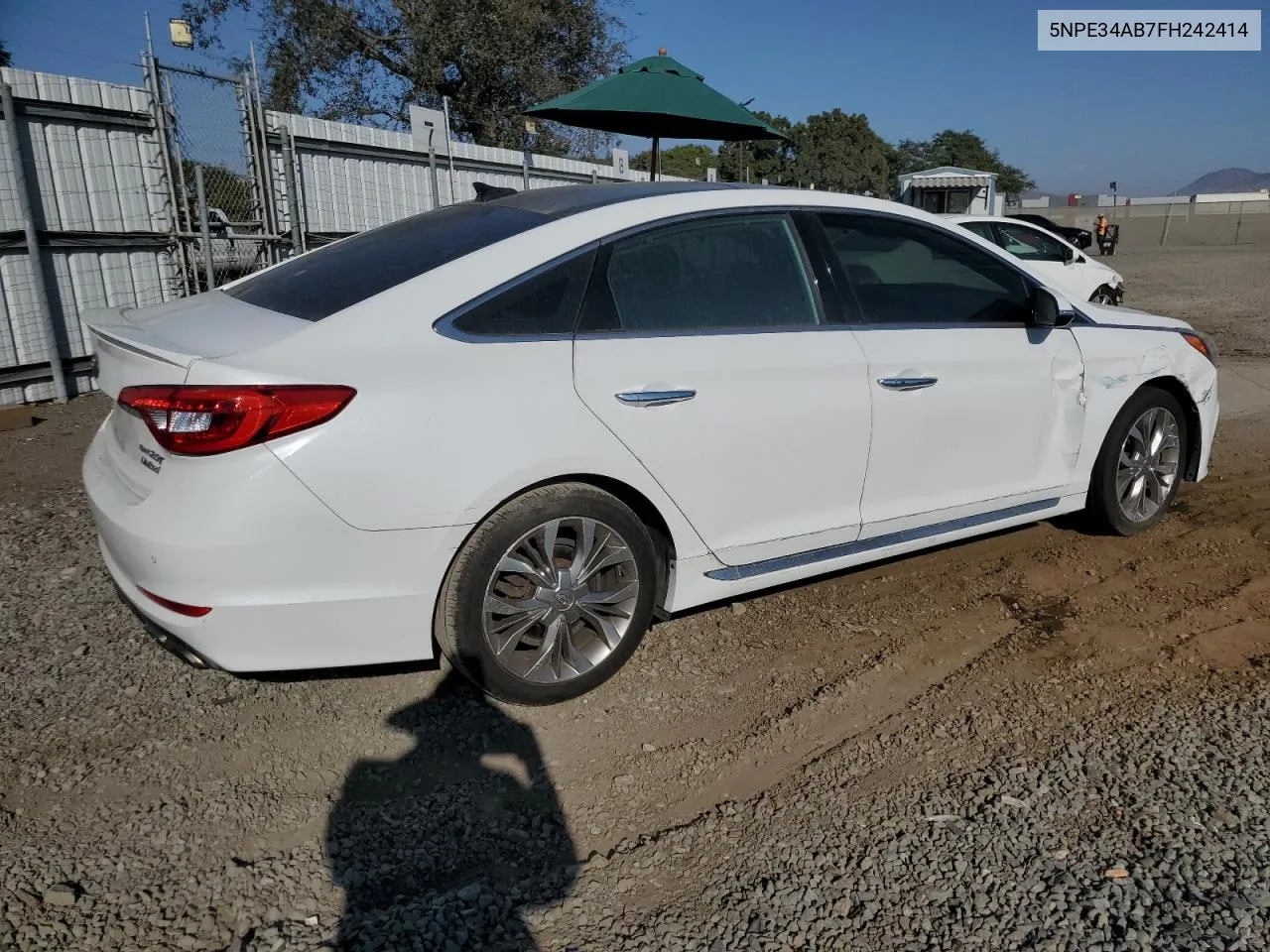 2015 Hyundai Sonata Sport VIN: 5NPE34AB7FH242414 Lot: 74849834