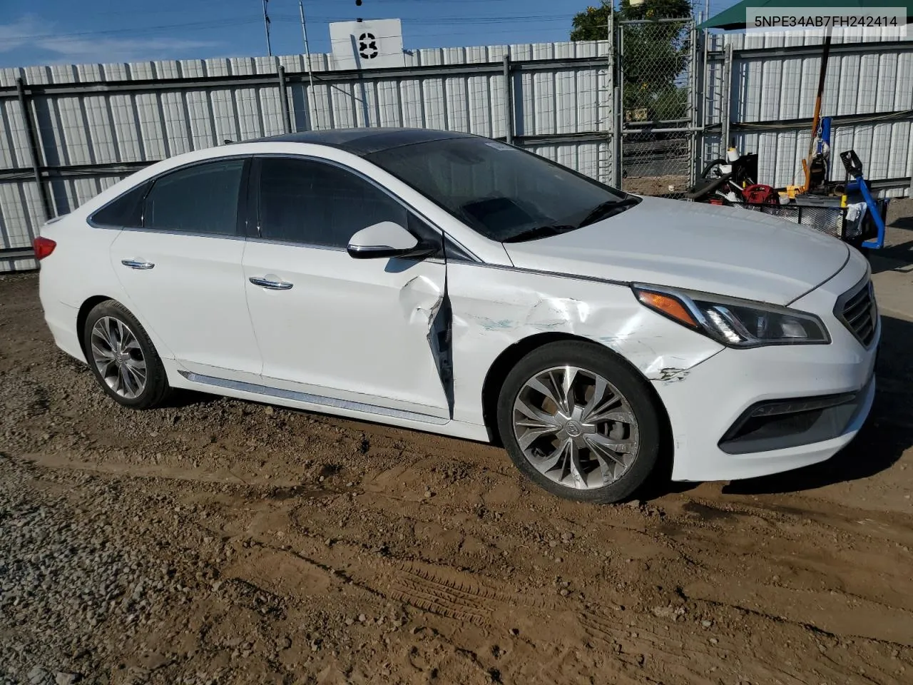 5NPE34AB7FH242414 2015 Hyundai Sonata Sport