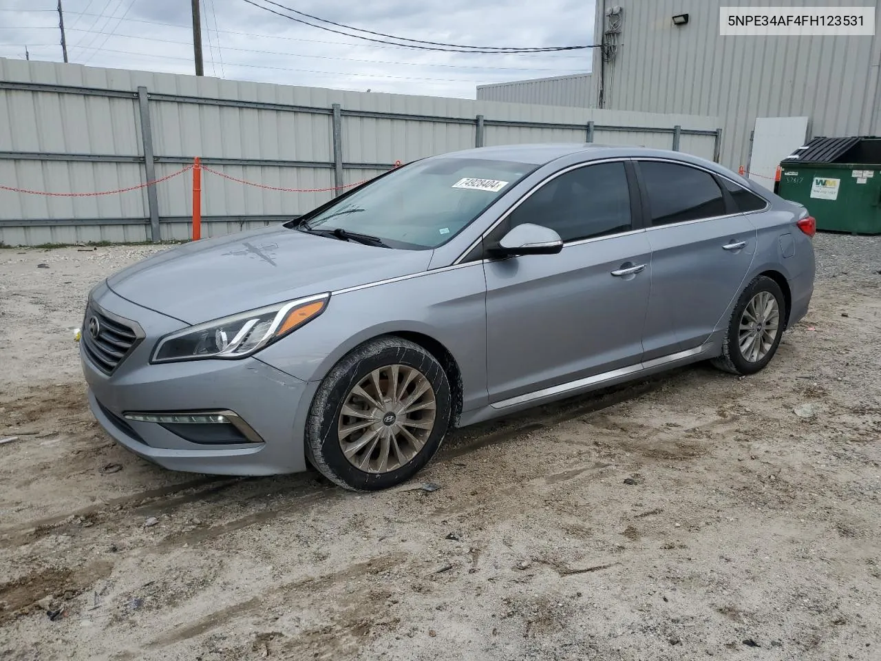 5NPE34AF4FH123531 2015 Hyundai Sonata Sport