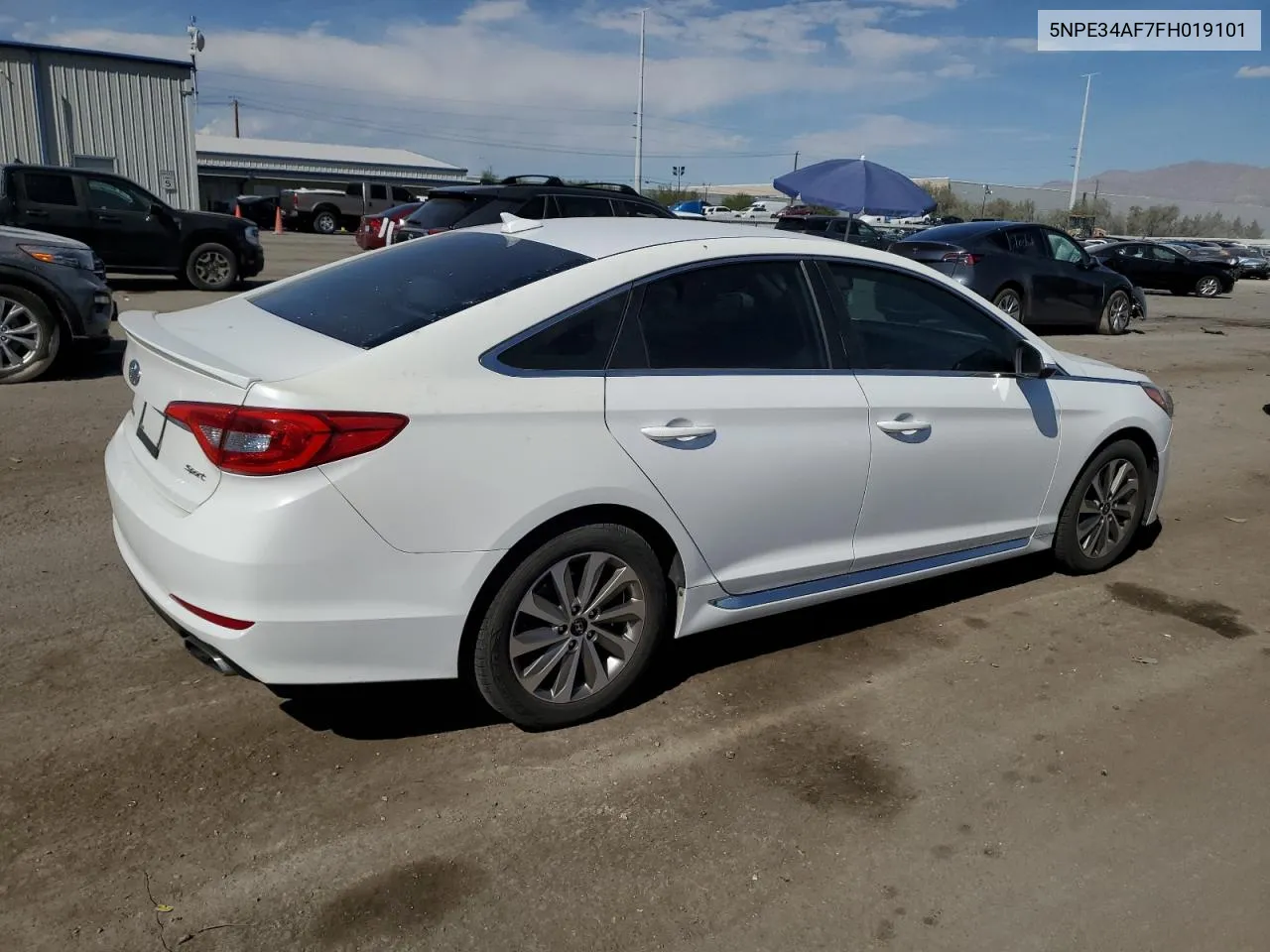 2015 Hyundai Sonata Sport VIN: 5NPE34AF7FH019101 Lot: 75023144