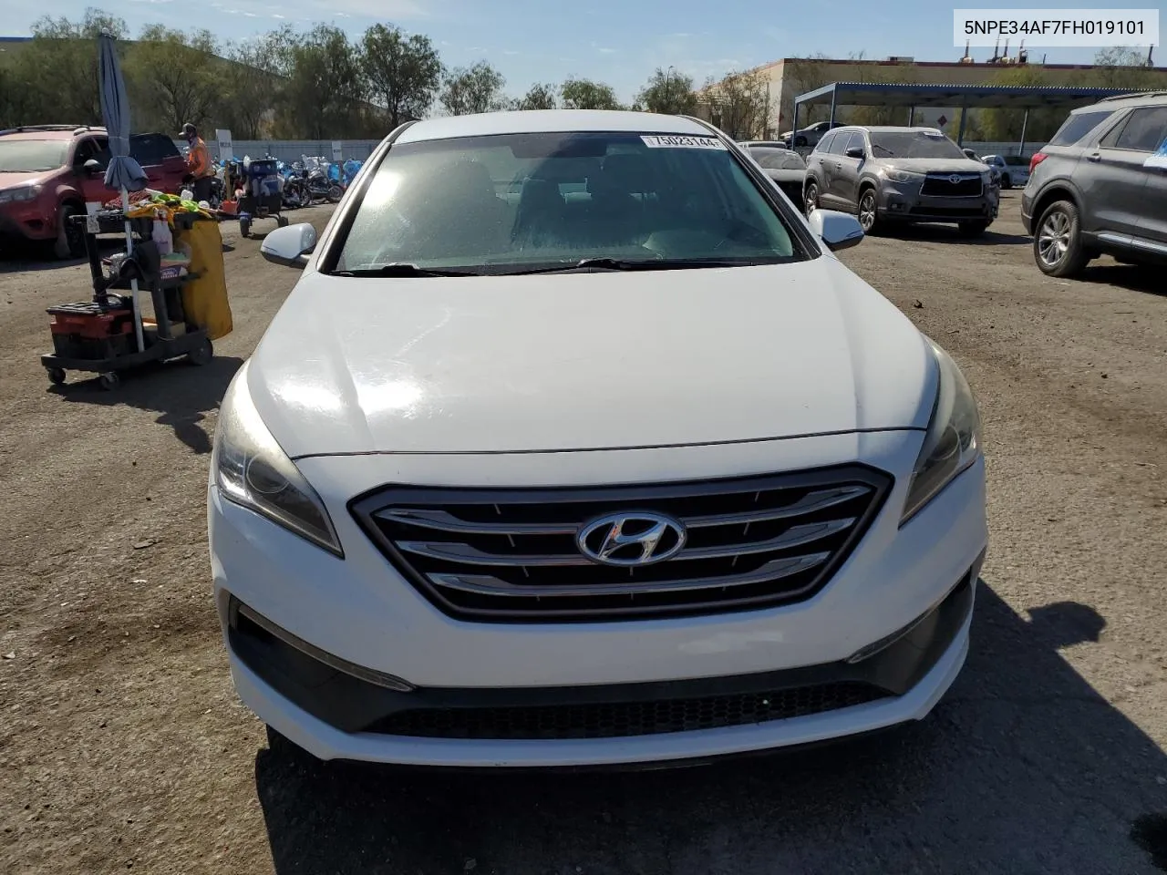 2015 Hyundai Sonata Sport VIN: 5NPE34AF7FH019101 Lot: 75023144