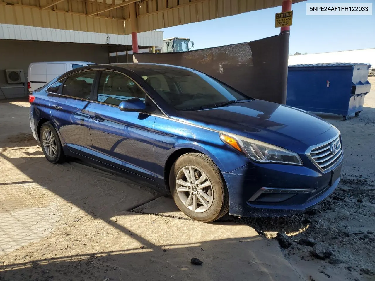 2015 Hyundai Sonata Se VIN: 5NPE24AF1FH122033 Lot: 75126464