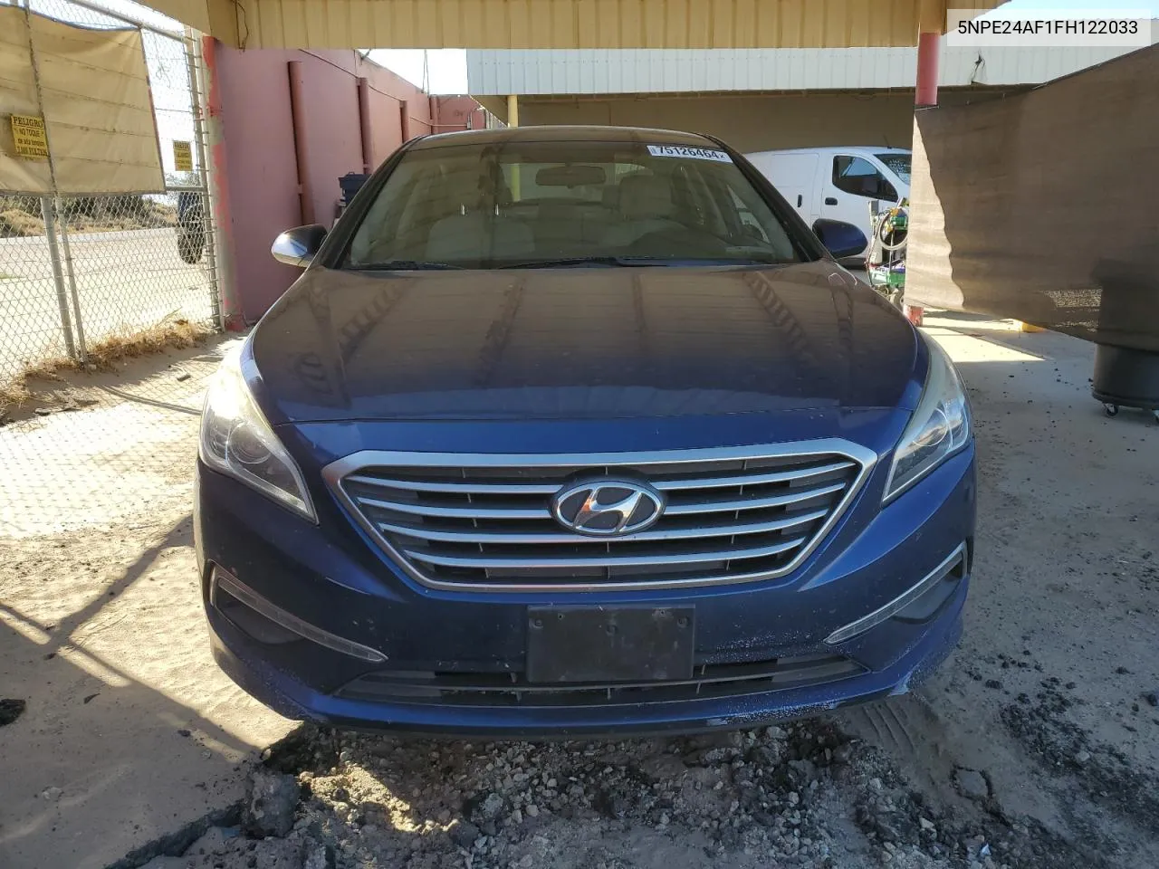 2015 Hyundai Sonata Se VIN: 5NPE24AF1FH122033 Lot: 75126464