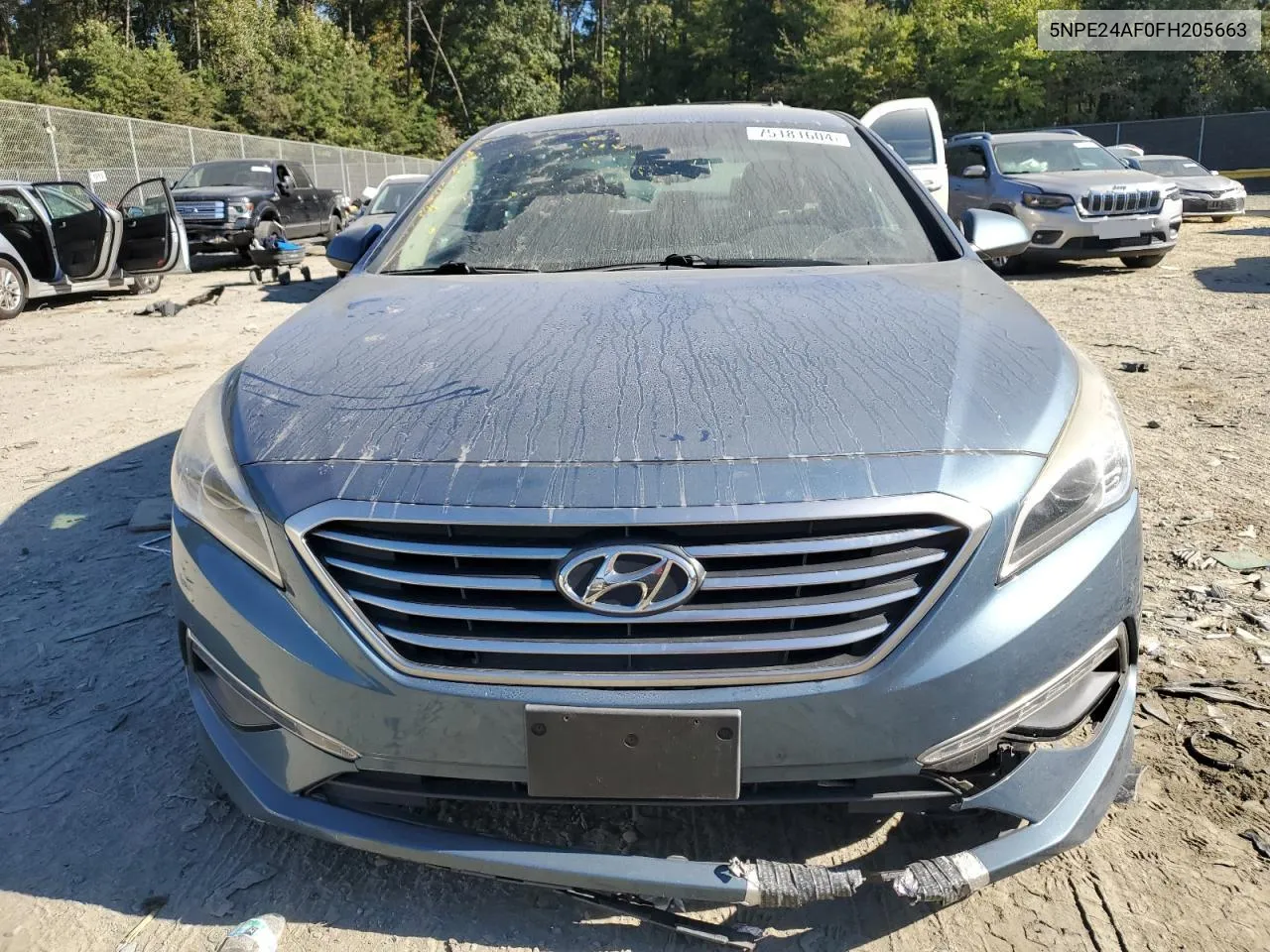 2015 Hyundai Sonata Se VIN: 5NPE24AF0FH205663 Lot: 75181604