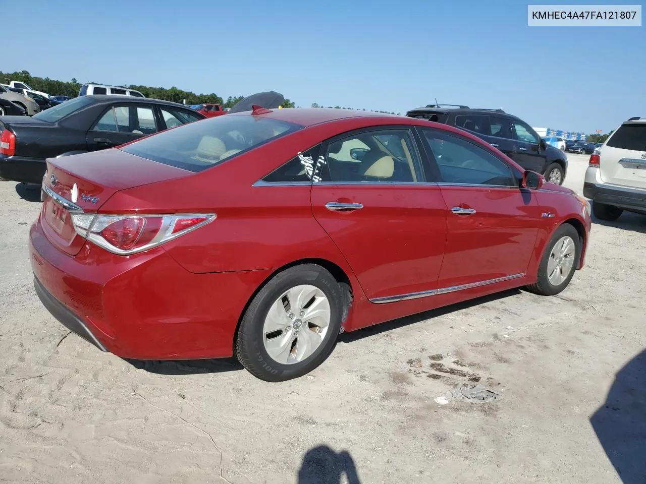 KMHEC4A47FA121807 2015 Hyundai Sonata Hybrid