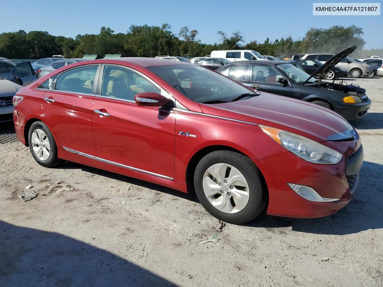 KMHEC4A47FA121807 2015 Hyundai Sonata Hybrid