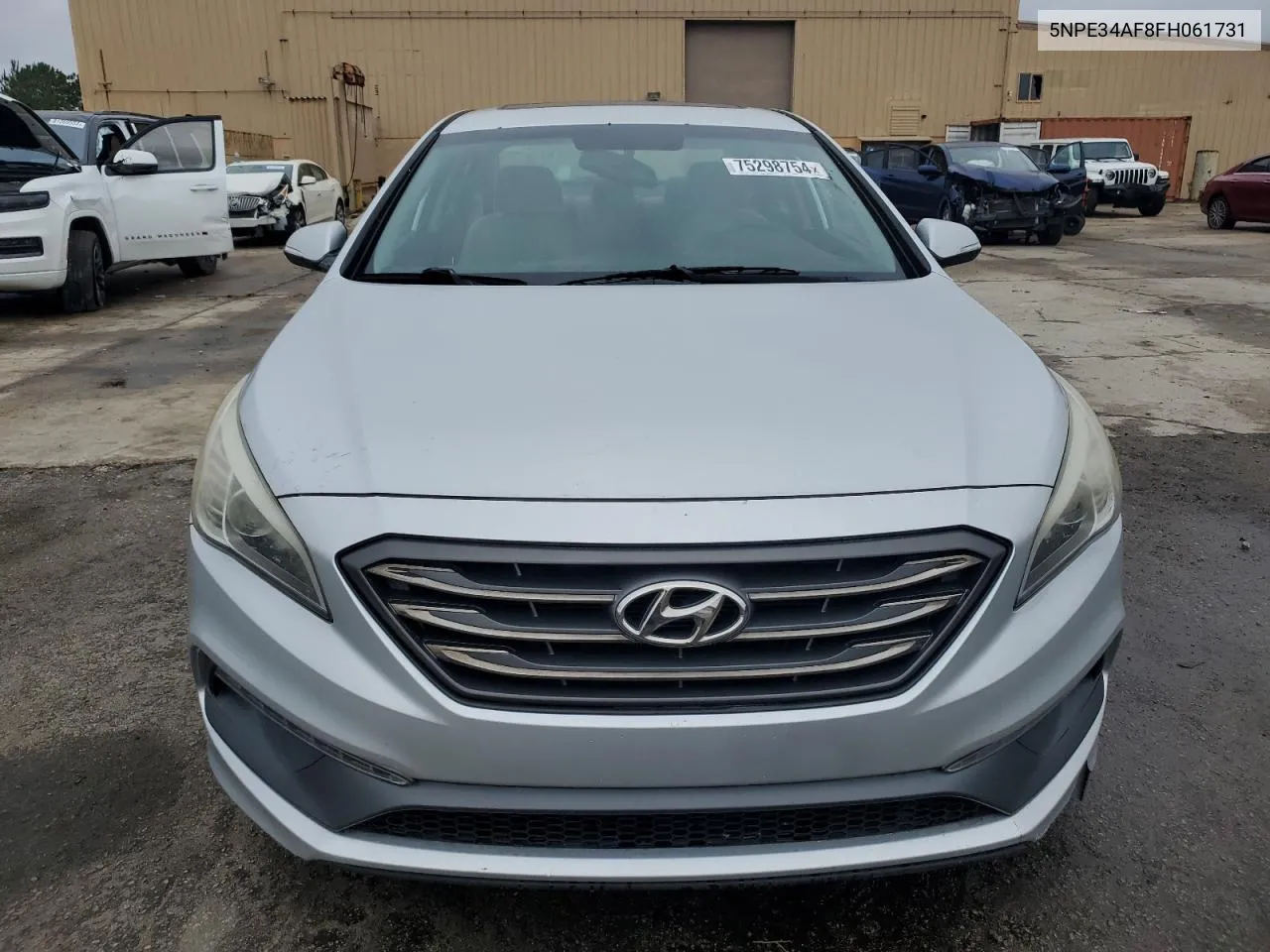 2015 Hyundai Sonata Sport VIN: 5NPE34AF8FH061731 Lot: 75298754